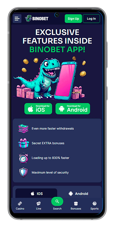 mobile app binobet casino